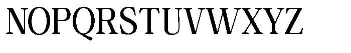 Calgine Serif Variable Calgine Serif Medium Semi Condensed Font UPPERCASE