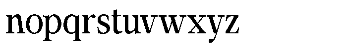 Calgine Serif Variable Calgine Serif Medium Semi Condensed Font LOWERCASE