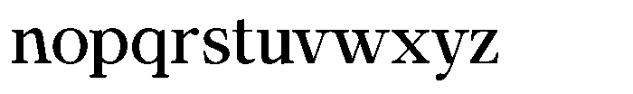 Calgine Serif Variable Calgine Serif Medium Font LOWERCASE