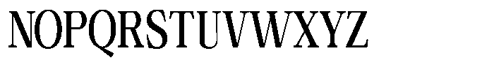 Calgine Serif Variable Calgine Serif Semi Bold Condensed Font UPPERCASE
