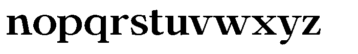 Calgine Serif Variable Calgine Serif Semi Bold Semi Expanded Font LOWERCASE