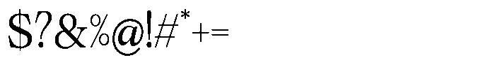 Calgine Serif Variable Calgine Serif Semi Condensed Font OTHER CHARS