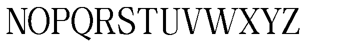 Calgine Serif Variable Calgine Serif Semi Condensed Font UPPERCASE