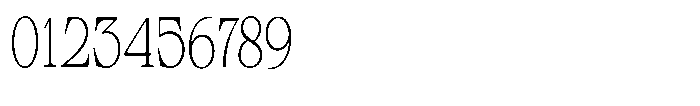 Calgine Serif Variable Calgine Serif Thin Condensed Font OTHER CHARS