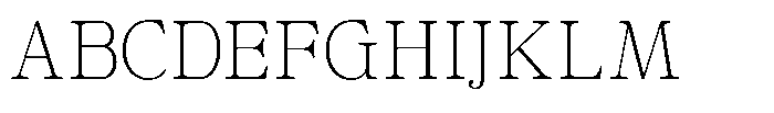 Calgine Serif Variable Calgine Serif Thin Font