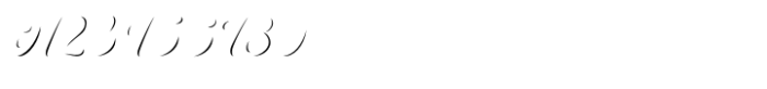 Cali Banto Inside-Shadow Font OTHER CHARS