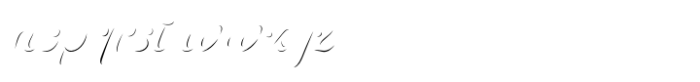 Cali Banto Inside-Shadow Font LOWERCASE