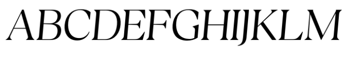 Calibra Light Italic Font UPPERCASE