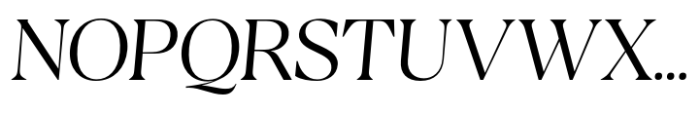 Calibra Light Italic Font UPPERCASE