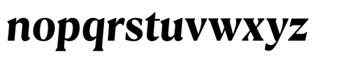 Calibra Text Bold Italic Font LOWERCASE