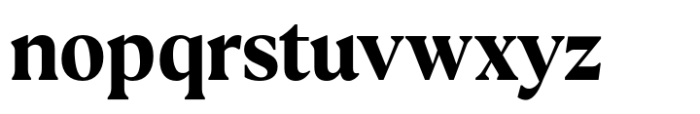 Calibra Text Bold Font LOWERCASE