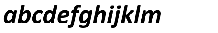 Calibri (MS) Bold Italic Font LOWERCASE