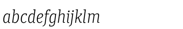 Calicanto Light Italic FONT