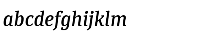 Calicanto Medium Italic FONT