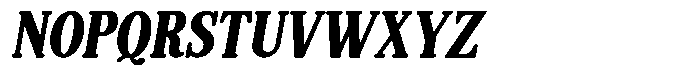 Calico Countess Italic Font UPPERCASE