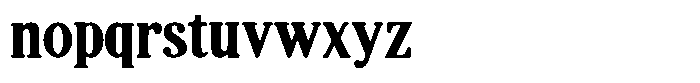 Calico Countess Regular Font LOWERCASE