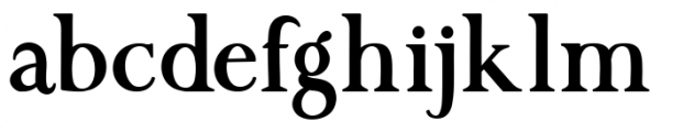 California Signature Serif Heavy Font LOWERCASE