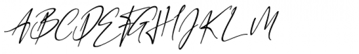 California Street Italic Font UPPERCASE