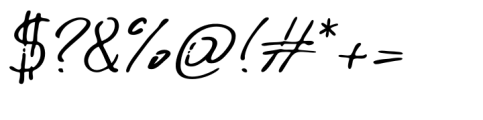 Calisco Script Semibold Font OTHER CHARS