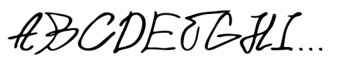 Calisco Script Semibold Font UPPERCASE