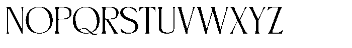 Calissea Font UPPERCASE