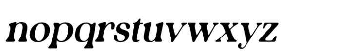 Calive Drawn Italic Font LOWERCASE