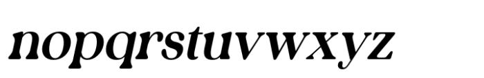 Calive Italic Font LOWERCASE