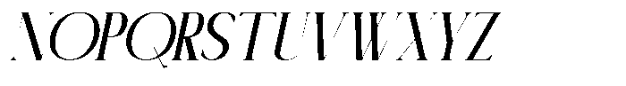 Calivorne Italic Font UPPERCASE