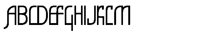 Caliyana Font UPPERCASE