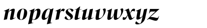 Callas Bold Italic Font LOWERCASE
