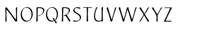 CalliSans Extra Light Font UPPERCASE
