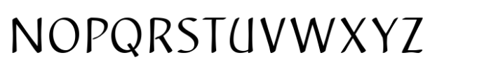 CalliSans Light Font UPPERCASE