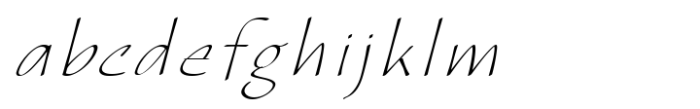 CalliSans Thin Italic FONT