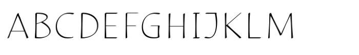 CalliSans Thin Font UPPERCASE