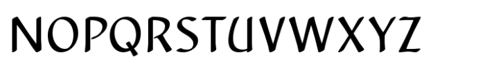 CalliSans Variable Font UPPERCASE