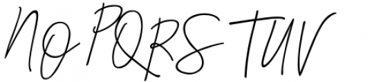 Callifornia Signature Regular Font UPPERCASE