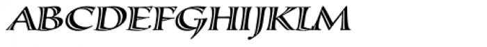 Calligraphica Lx Italic Font UPPERCASE