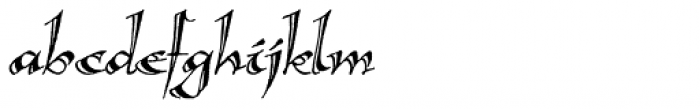 Calligraphica Lx Italic Font LOWERCASE