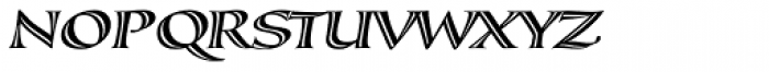 Calligraphica Sx Italic Font UPPERCASE