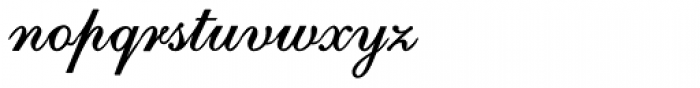 Calligri Bold Font LOWERCASE