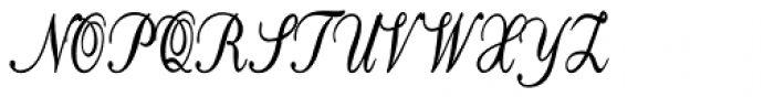 Calligri Condensed Bold Font UPPERCASE