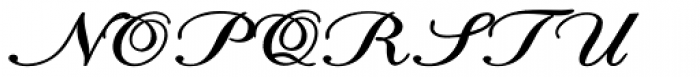 Calligri Expanded Bold Font UPPERCASE