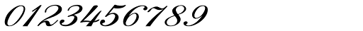 Calligri Expanded Italic Font OTHER CHARS