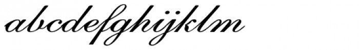 Calligri Expanded Italic Font LOWERCASE