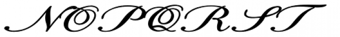 Calligri Extraexpanded Bold Italic Font UPPERCASE
