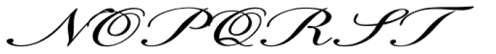 Calligri Extraexpanded Italic Font UPPERCASE