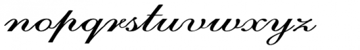 Calligri Extraexpanded Regular Font LOWERCASE