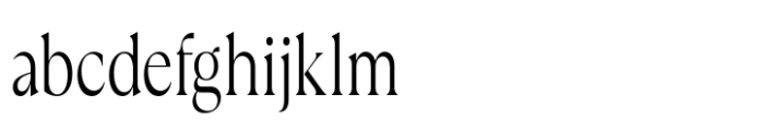 Callisen Condensed Light FONT
