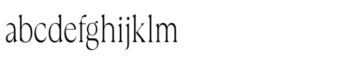 Callisen Condensed Thin FONT