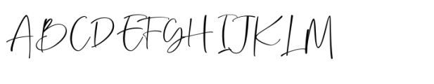 Callistia Signature Font UPPERCASE